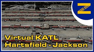 Virtual Visit to KATL Hartsfield-Jackson Atlanta Airport!