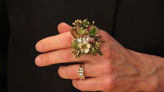 Festive Floral Rings