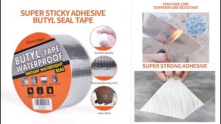 Butyl Tape Waterproof Sealing Tape Aluminum Foil Tape - Roof Leak Patching