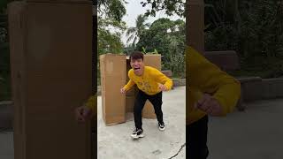 Omg Huge spooky box📦😱🫨🫨| Kem Family #shorts