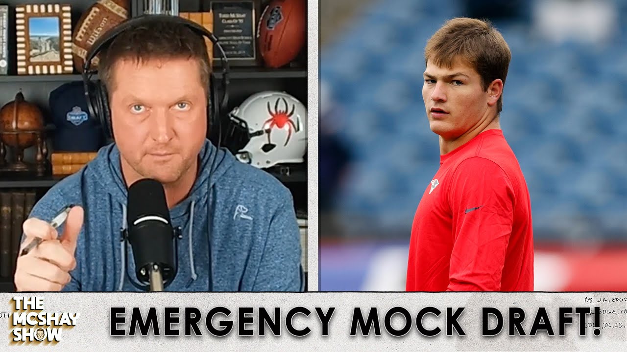 Todd S Emergency Mock Draft The Mcshay Show Youtube