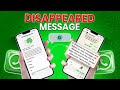 How to Send Disappearing Messages on WhatsApp | WhatsApp Vanish Mode
