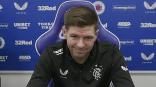 Celtic v Rangers: Steven Gerrard press conference