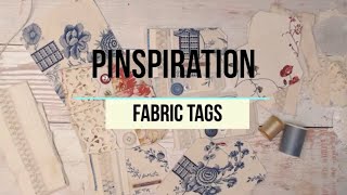 3 Ways To Make Fabric Tags for your Journals