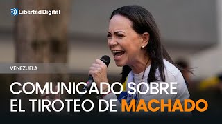 El equipo de campaña de María Corina Machado dice que ha sido \