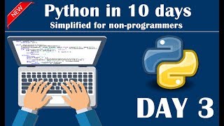 Day 3 of Python in 10 Days(Conditional Statements, Python Operators)