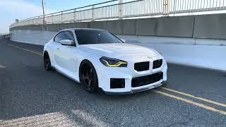 BMW G87 m2 with VT FORGED Wheels and Unit17autostyling carbon kit