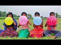 outdoor fun with Flower Balloon and learn colors for kids by I kids episode -397.