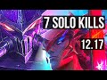 KASSADIN vs YONE (MID) | 7 solo kills, 900+ games, Legendary, 1.0M mastery | EUW Grandmaster | 12.17