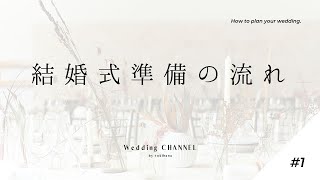 【結婚式準備の流れをウエディングのプロが徹底解説！】結婚式準備ガイド #1