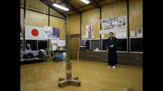 抜打ち+稲妻　（日本刀　試し斬り　Japanese Sword Test Cutting）