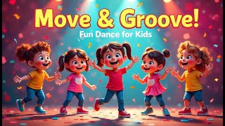 Move \u0026 Groove! 🕺🎶 Fun Dance \u0026 Exercise Song for Kids! | Clap, Stomp \u0026 Stretch!