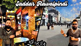 Saddar Bank Road Rawalpindi's new Look | Walk through