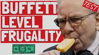 Can you be as frugal as Warren Buffett | Frugal Living