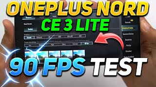 Oneplus Nord Ce 3 Lite Bgmi 90 Fps Gameplay Test | OnePlus Nord Ce 3 Lite Bgmi