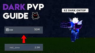 BLOX FRUITS DARK PVP GUIDE *EASY BOUNTY*