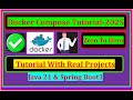 Docker Compose Tutorial for Beginners | Ultimate Guide to Multi-Container Apps (2025)