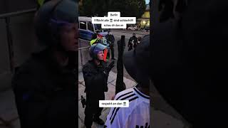 Unglaubliche Szenen auf Deutschen Straßen #demo #polizei #palestina #news #crazy #viralvideo 002