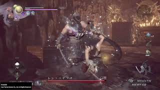 ［仁王2 nioh2］レン・ハヤブサ　箱の上から誉れアタック