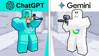ChatGPT vs Gemini in Roblox Rivals!