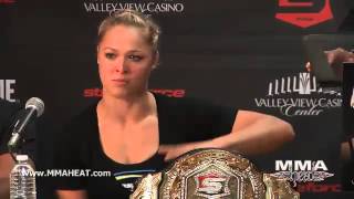 Strikeforce Rousey vs Kaufman Post-Fight Press Conference (LIVE! / complete + unedited)