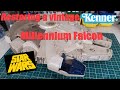 Restoring a vintage Star Wars Kenner Millennium Falcon toy -  cheap and easy step by step!!