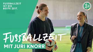 Handballstar mit Fußballvergangenheit! | FUSSBALLZEIT mit Juri Knorr