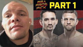 MMA Pros Pick - Max Holloway vs. Calvin Kattar - Part 1