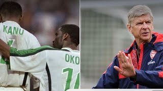 This Arsene Wenger’s Conversation reveals why Kanu & Okocha never won Ballon d’Or