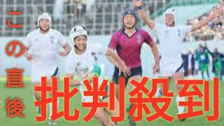 桐蔭学園、連覇へ王手　準々決勝に続く後半逆転　7日の決勝へ主将のFL申驥世「自分たちの強みを出したい」