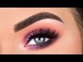 ABH x CARLI BYBEL PALETTE | Purple Berry Eyeshadow Tutorial