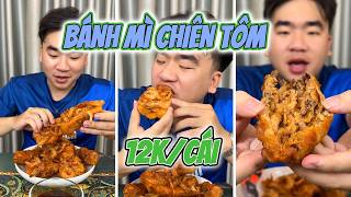 BÁNH MÌ CHIÊN TÔM CHỈ 12K/CÁI NHƯNG NHIỀU TÔM