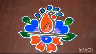 Simple Rangoli Designs || Festival Rangoli || Small Muggulu || Kolam || Margazhi