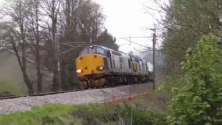 37602/37606 6k73 Sellafield - Crewe flasks, 19th April 2017