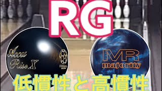 【RG】低慣性と高慣性のボールの転がり方の違い