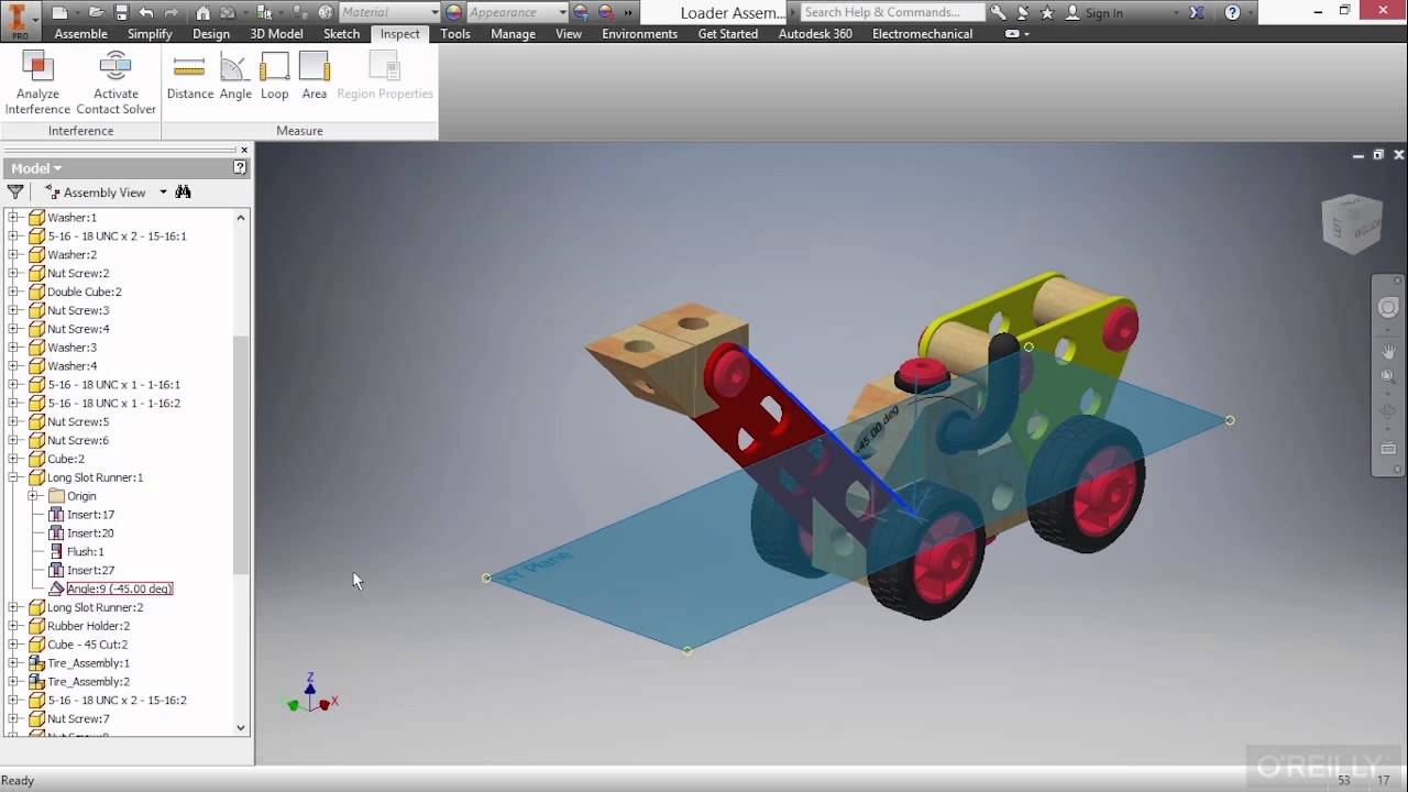 Autodesk Inventor 2016 Tutorial | Assembly Management - YouTube