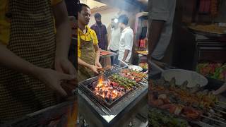 Zaheer`S BBQ Feast | Triplicane street food ⁉️🤯🤤 #shorts #ytshorts #viral #streetfood #mohanviews