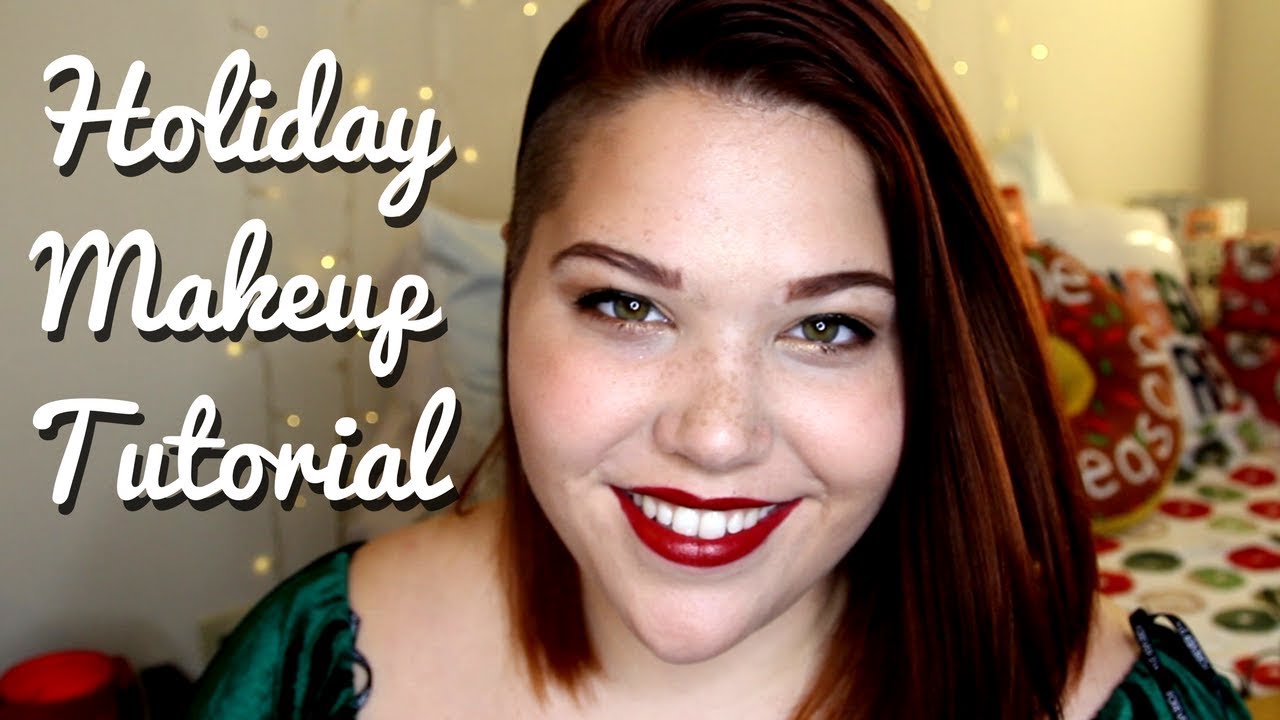 Classic Holiday Makeup Tutorial Youtube