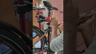 #shorts എന്താണ് ഒരു Professional Bike Repair Stand? How to Repair a cycle? 👹😜 #repair #cycle