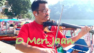 O meri jaan - Life in a metro - Electric violin #violin #viral #romantic #uttarakhand