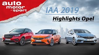 Die Opel-Highlights der IAA 2019 - Hochvoltalarm! I auto motor und sport