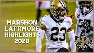 Best Marshon Lattimore plays of the season | 2020 Saints Highlights