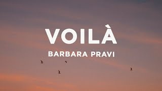 Barbara Pravi - Voilà (Paroles/Lyrics)