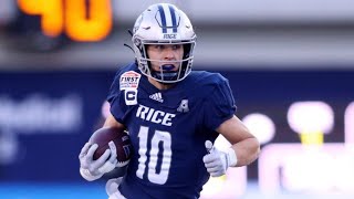 Luke McCaffrey 2023  Season Highlights | Rice WR | 2024 NFL Draft Prospect