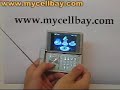 ying tai tv8000 analog tv phone demo