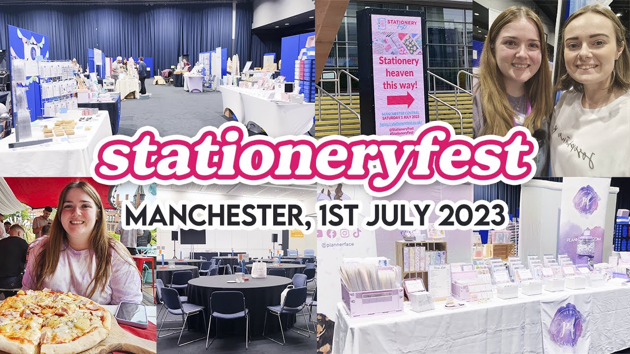 Stationeryfest Mini Vlog Studio Vlog 109 Plannerface Youtube