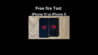 Iphone 11 Vs Iphone X Freefire Test