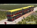 railway Сrossing train Сrashes 15 beamng drive