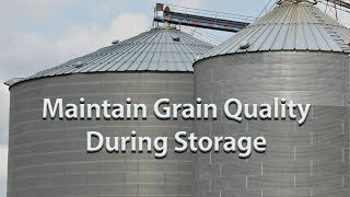 Maintain Grain Quality During Storage