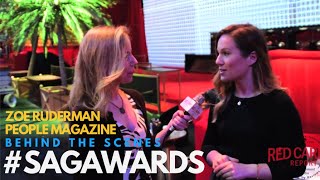 Behind the scenes at #SAGAwards Gala Preview w/ People Magazine & Official Cocktail #Patron #Recipes